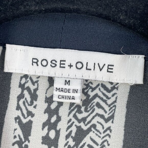 Rose+Olive Womens Medium Kimono Cardigan Shrug Top Tie Front - Picture 4 of 11